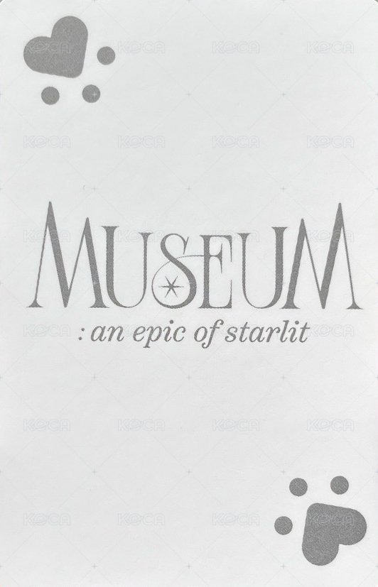 [MUSEUM : an epic of starlit] Moon Byul 1ST WORLD TOUR SEOUL 首爾場 隨機卡 Ham Byori ver. 背面