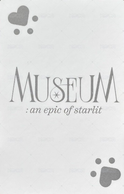 [MUSEUM : an epic of starlit] Moon Byul 1ST WORLD TOUR SEOUL 首爾場 隨機卡 Ham Byori ver. 背面