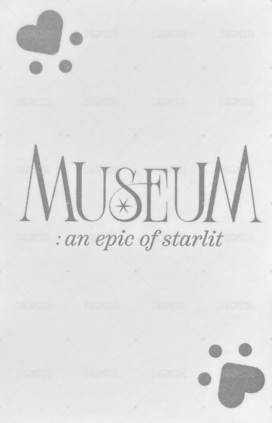 [MUSEUM : an epic of starlit] Moon Byul 1ST WORLD TOUR SEOUL 首爾場 隨機卡 Ham Byori ver. 背面