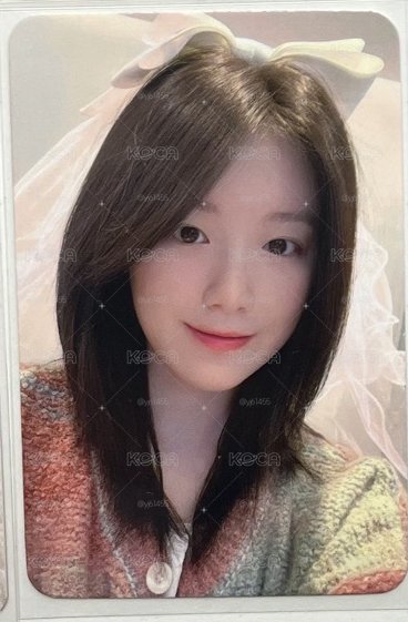 i-dle 舒華 婚紗刷