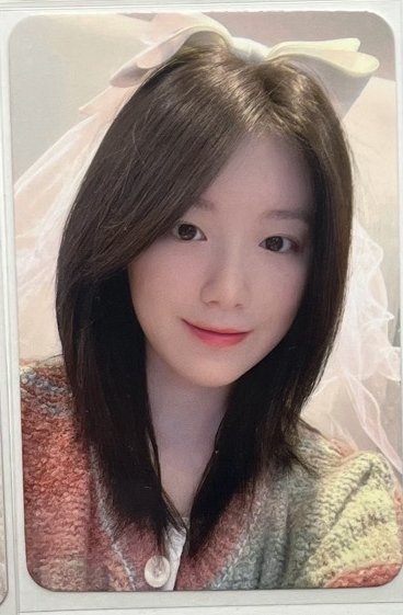 i-dle 舒華 婚紗刷