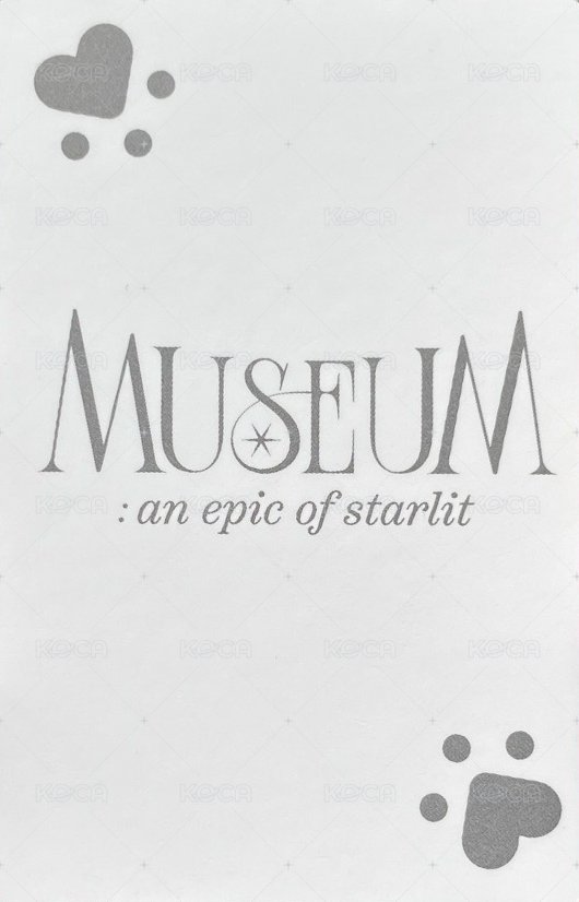 [MUSEUM : an epic of starlit] Moon Byul 1ST WORLD TOUR SEOUL 首爾場 隨機卡 Ham Byori ver. 背面