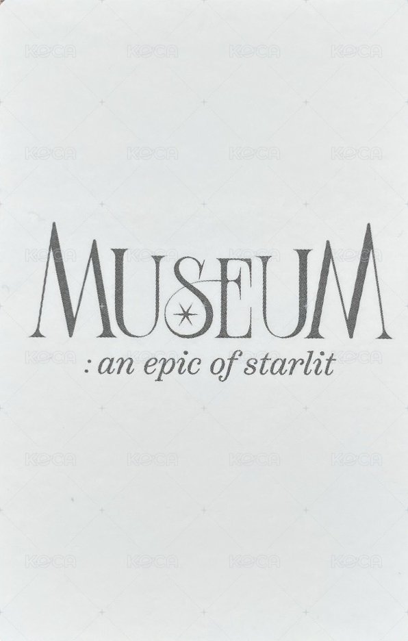 [MUSEUM : an epic of starlit] Moon Byul 1ST WORLD TOUR SEOUL 首爾場 隨機卡  背面