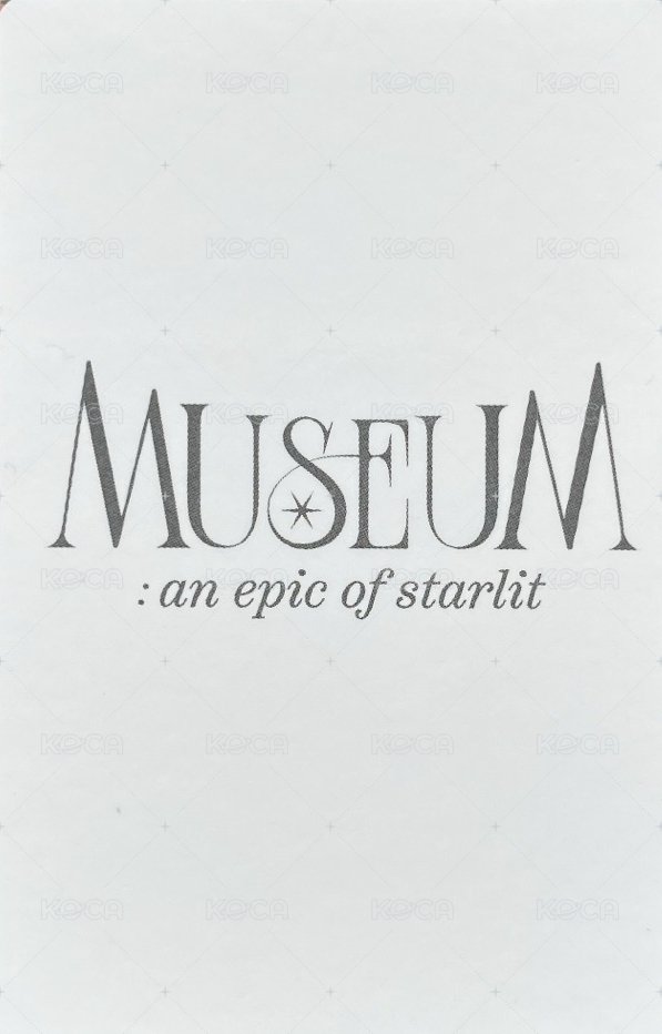 [MUSEUM : an epic of starlit] Moon Byul 1ST WORLD TOUR SEOUL 首爾場 隨機卡  背面