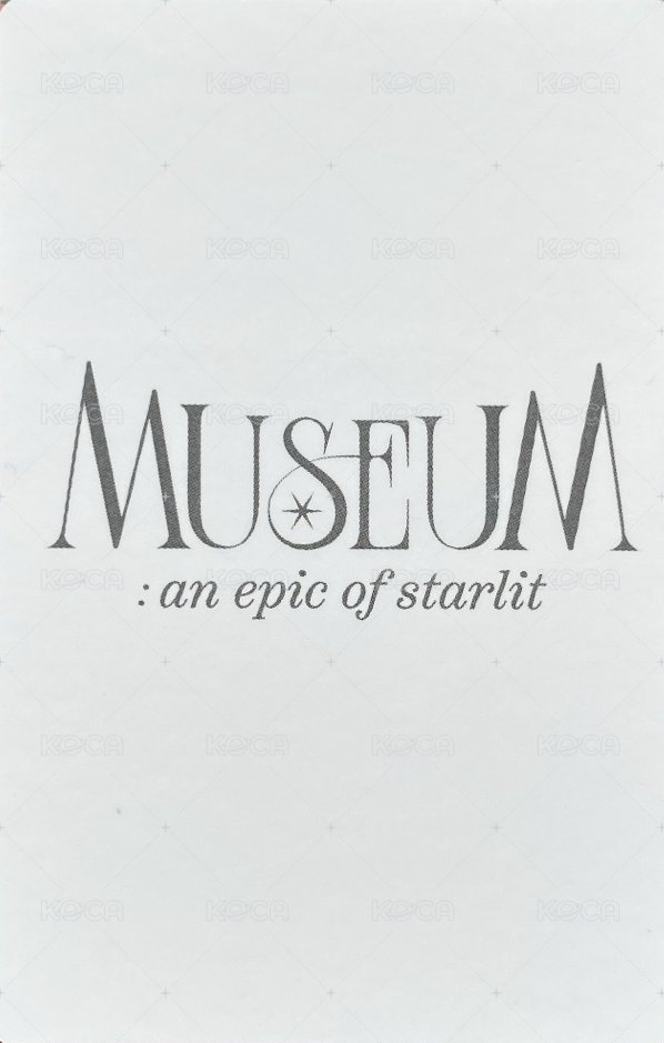 [MUSEUM : an epic of starlit] Moon Byul 1ST WORLD TOUR SEOUL 首爾場 隨機卡  背面