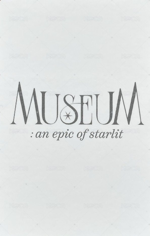 [MUSEUM : an epic of starlit] Moon Byul 1ST WORLD TOUR SEOUL 首爾場 隨機卡  背面