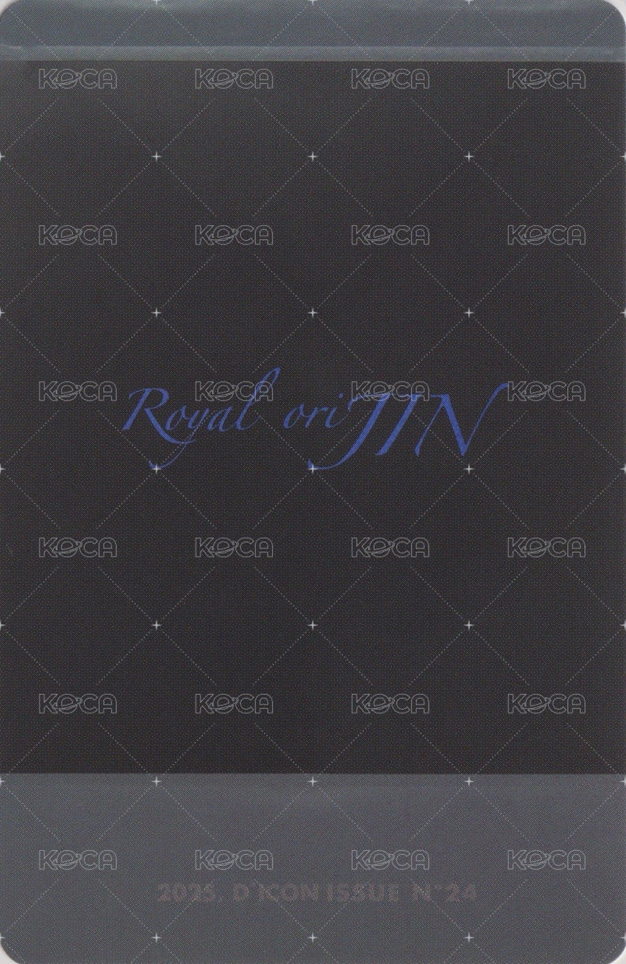 Dicon kkt JICON 特典卡 D版 拍立得 背面