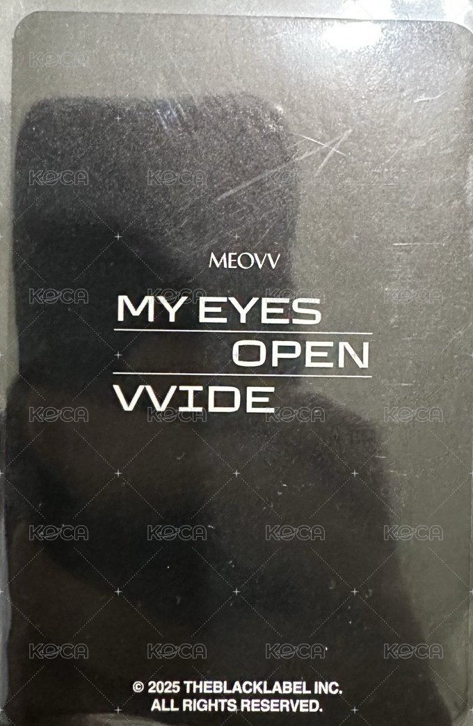 迷一 周邊卡  工作證卡 背面