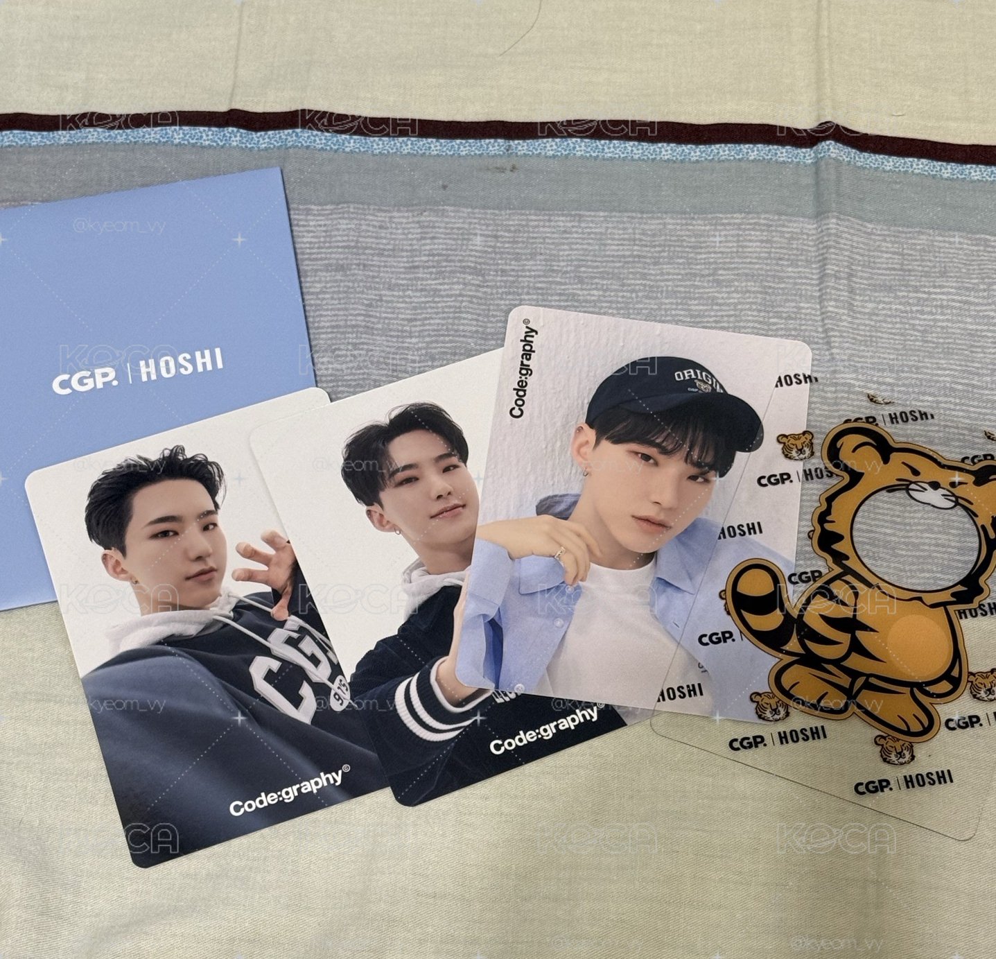 HOSHI CGP代言卡 藍版set
