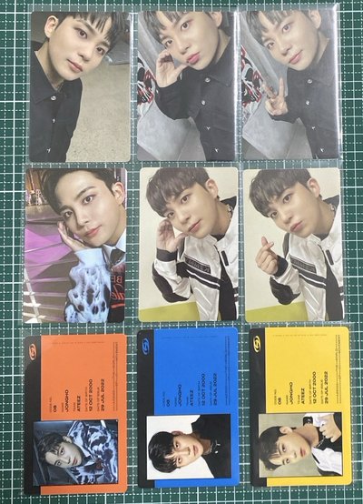 ATEEZ movement 專卡 鍾浩 9張