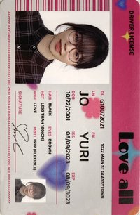 LOVE ALL 專輯卡 