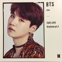 FAKE LOVE/Airplane pt.2 FC盤 專輯卡 封面卡