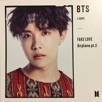 FAKE LOVE/Airplane pt.2 FC盤 專輯卡 封面卡