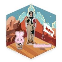 ANITEEZ IN TREASURE 立牌 ACRYLIC TREASURE STAND