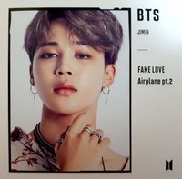 FAKE LOVE/Airplane pt.2 FC盤 專輯卡 封面卡