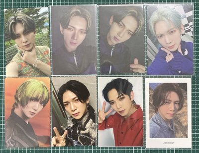 ATEEZ fever will 呂尚 專卡8張