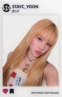 LIT 初回限定盤 專輯卡 