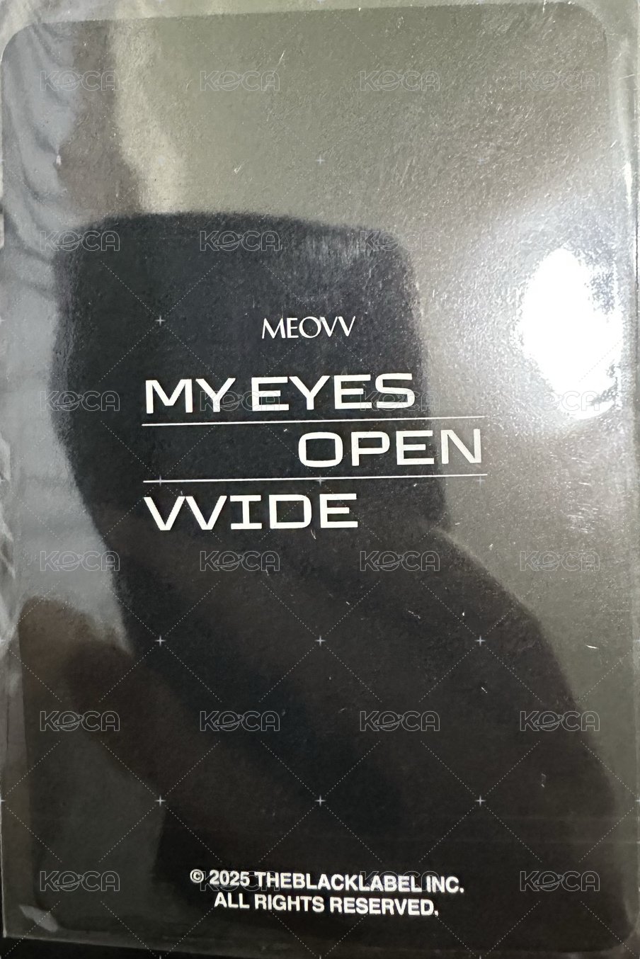 迷一 周邊卡 手機支架卡 背面