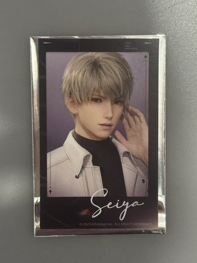 沈星回、祁煜徽章 拍立得