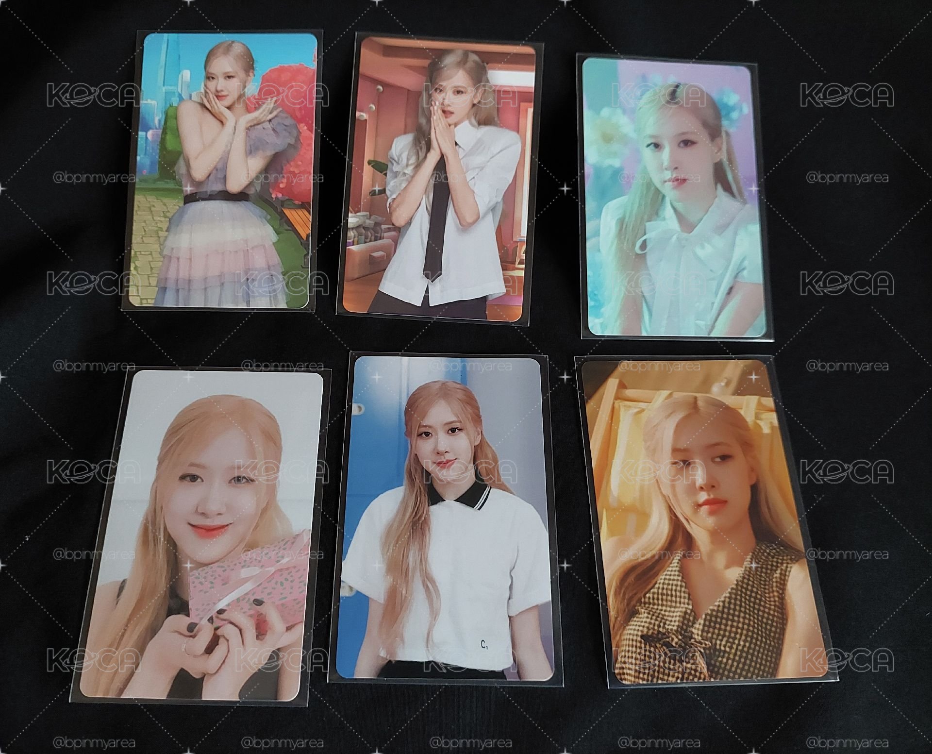 BLACKPINK BPTG Rosé小卡便宜售