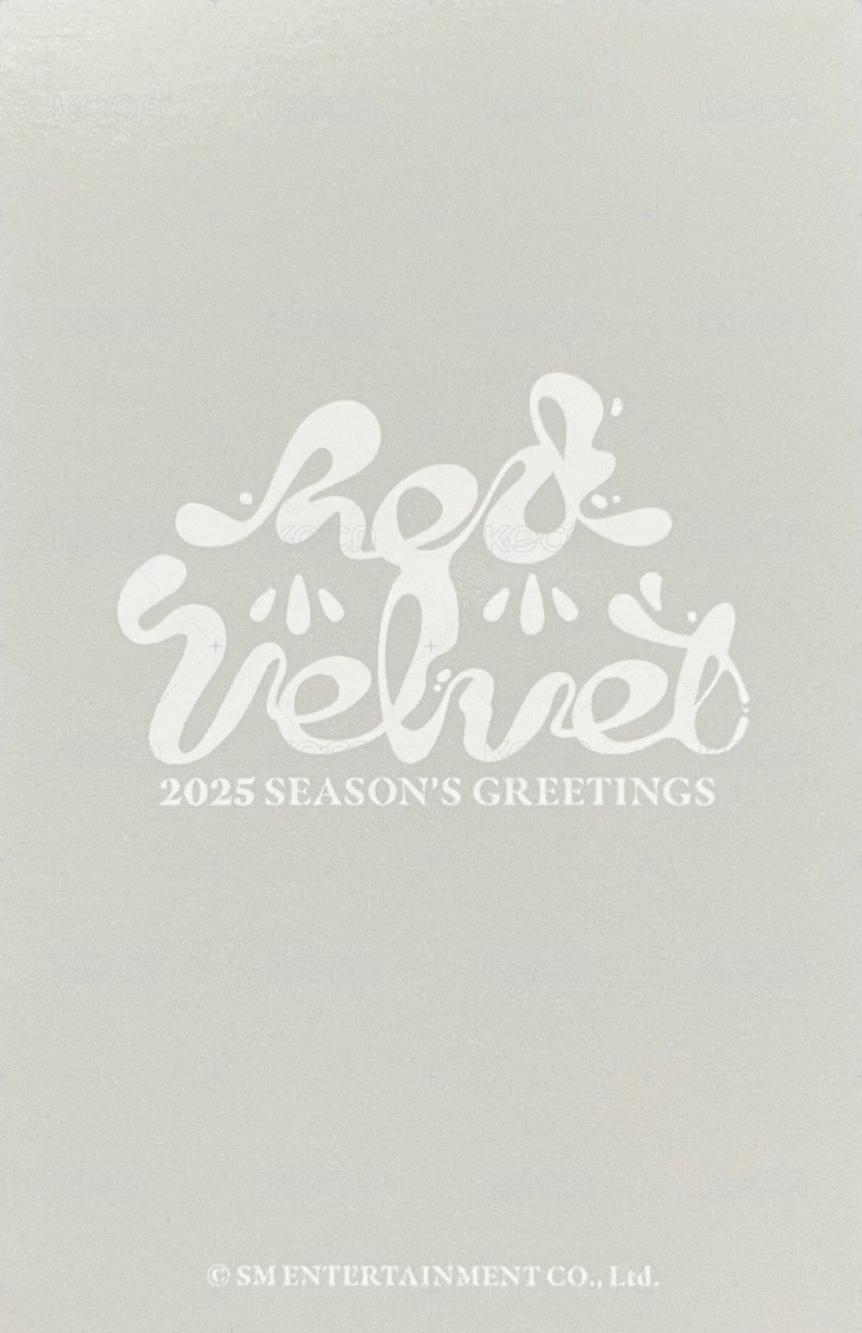 2025年曆 後續 隨機卡 B ver. 背面