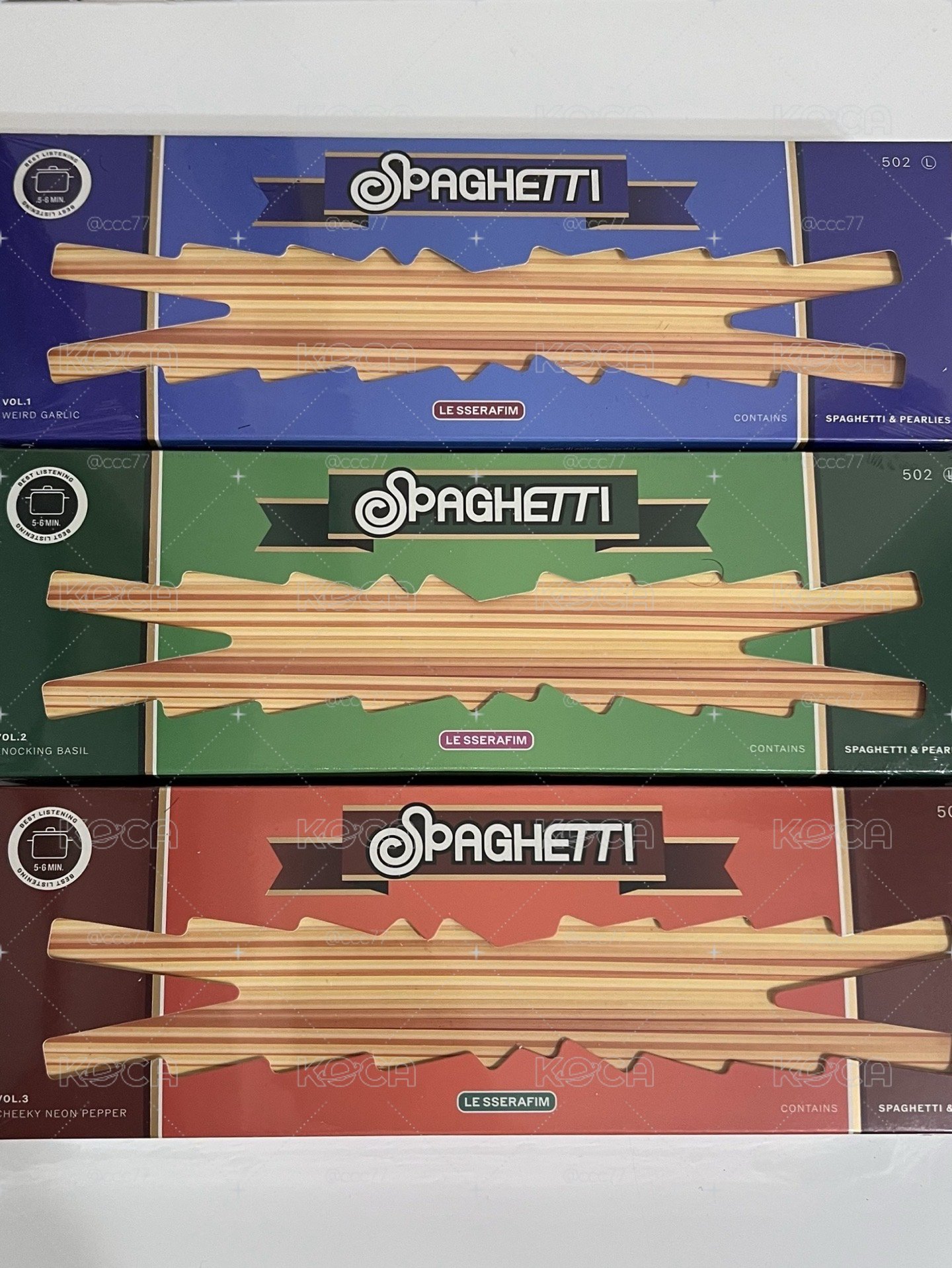 SPAGHETTI專輯一套 非簽售專