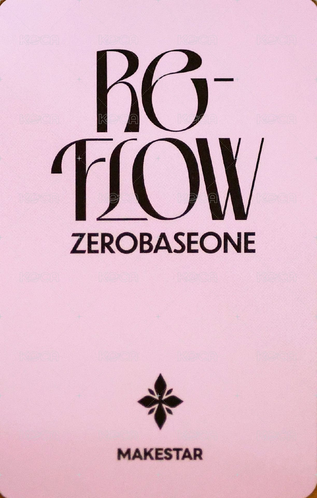 [𝐑𝐄-𝐅𝐋𝐎𝐖] ms 特典卡 貓 ver. 背面