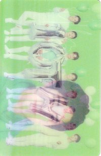 自然樂園 代言卡 