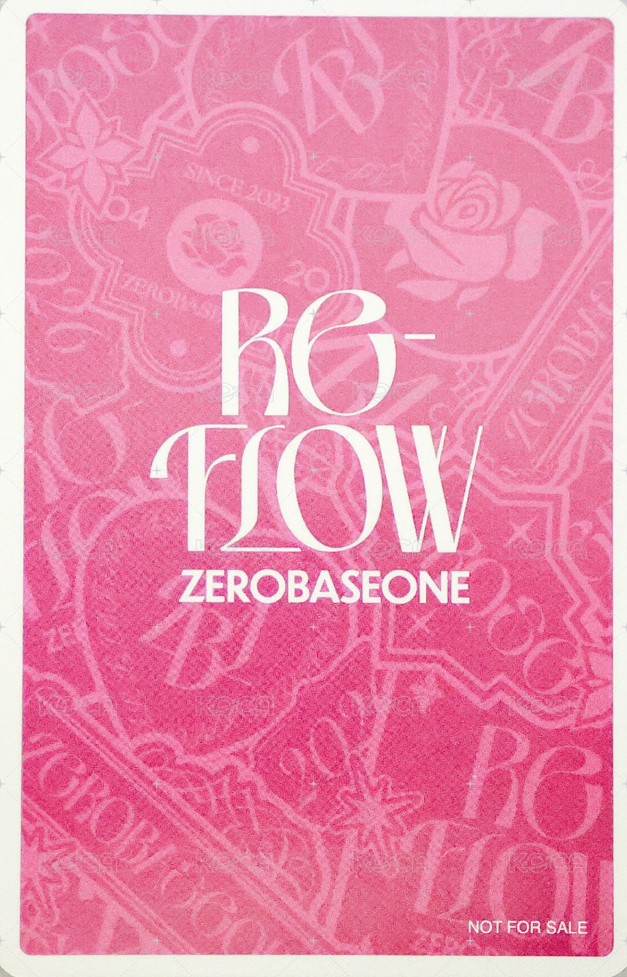 [𝐑𝐄-𝐅𝐋𝐎𝐖] Rakuten books 索尼 塔店 hmv 特典卡  背面