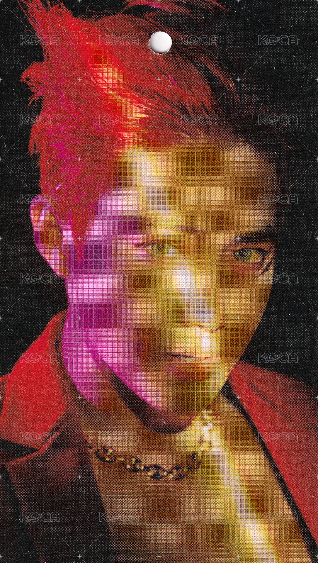 正規六輯 衣服 周邊卡  背面