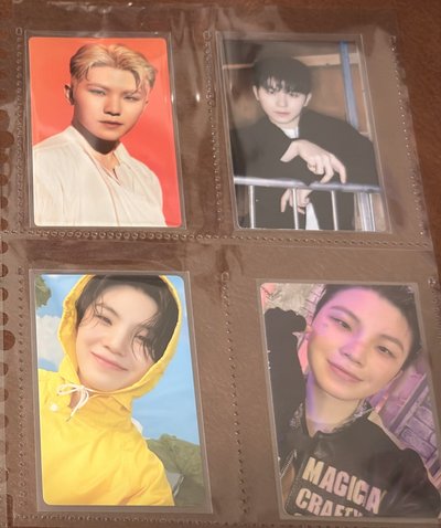 豪雨 Hoshi Woozi 小卡