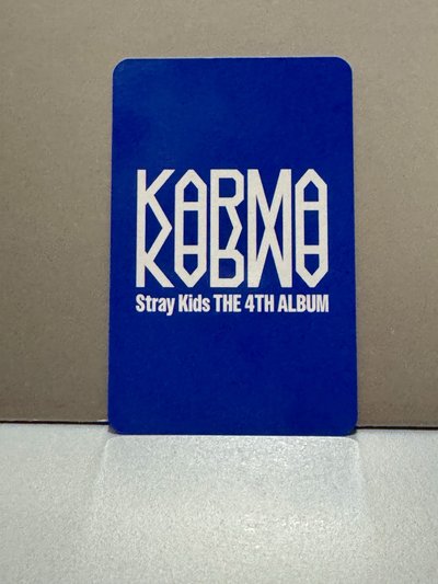Stray Kids KARMA mp 特典卡 韓知城