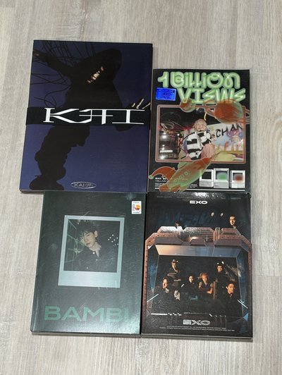 EXO專輯4張合售｜DON’T FIGHT THE FELLING+Bambi+KAI+SC｜出清價（可議價）