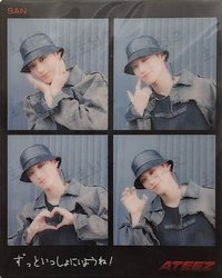 Fever pt.2 ATEEZ JP FC 人生四格卡 