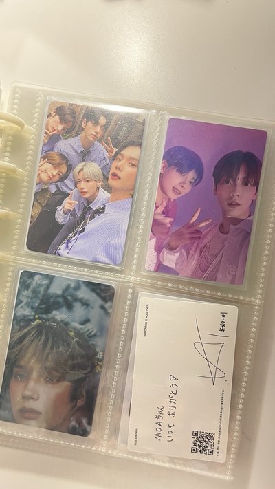 sweet初回B信賴z 休寧語音卡 夏寫團卡