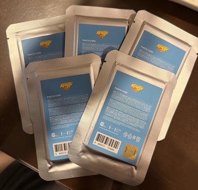 knock on巡迴未拆卡包