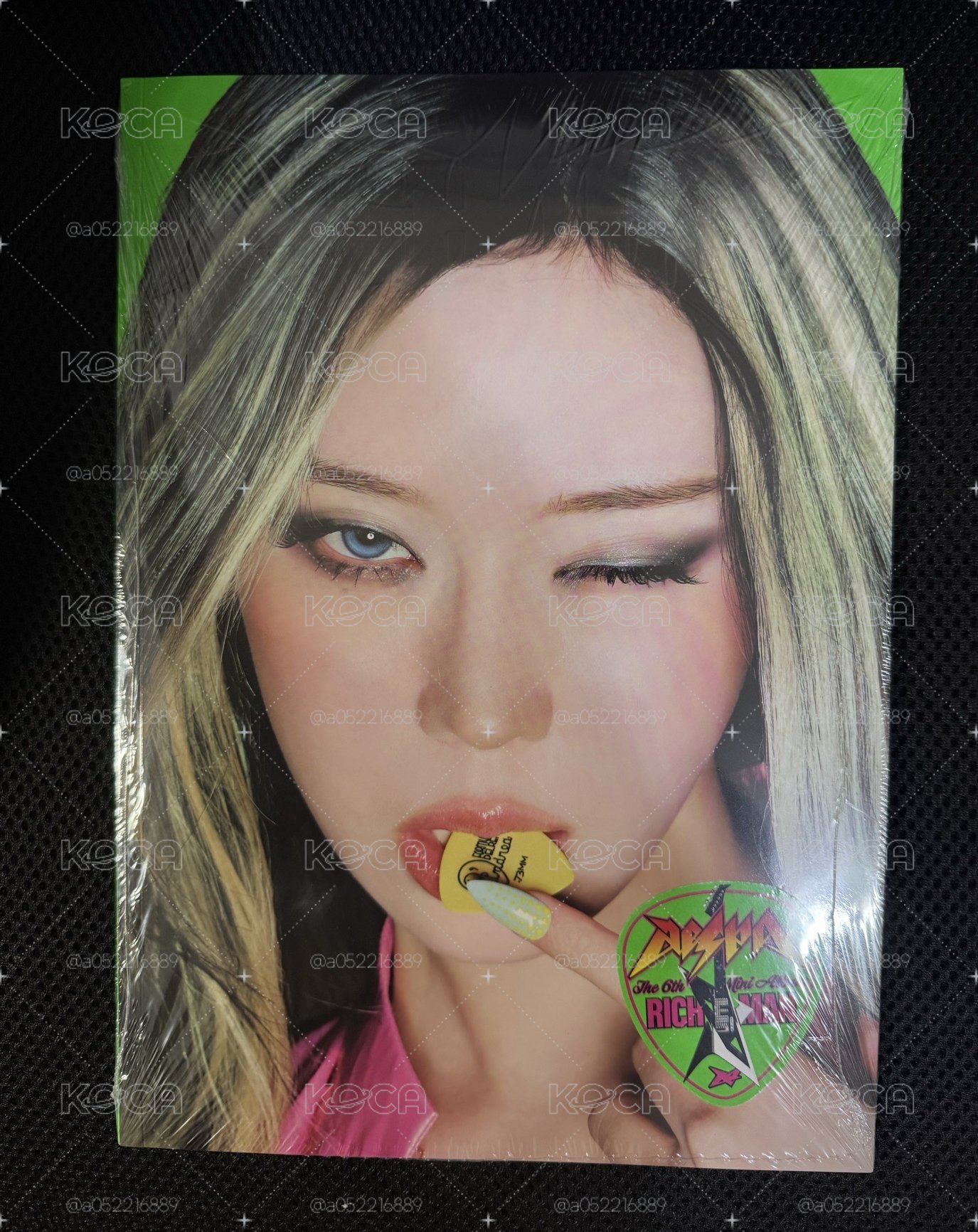 aespa Rich man 冬封未拆