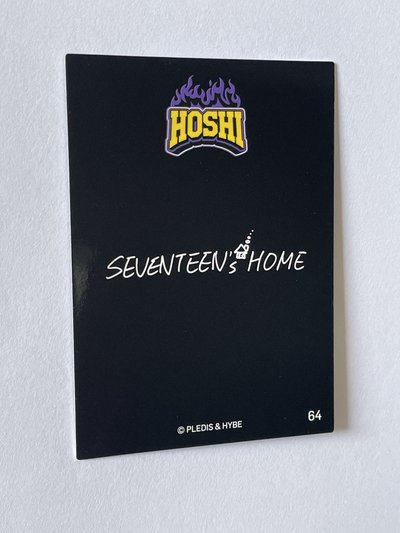 Seventeen home 2025 隨機 小卡 Hoshi 64