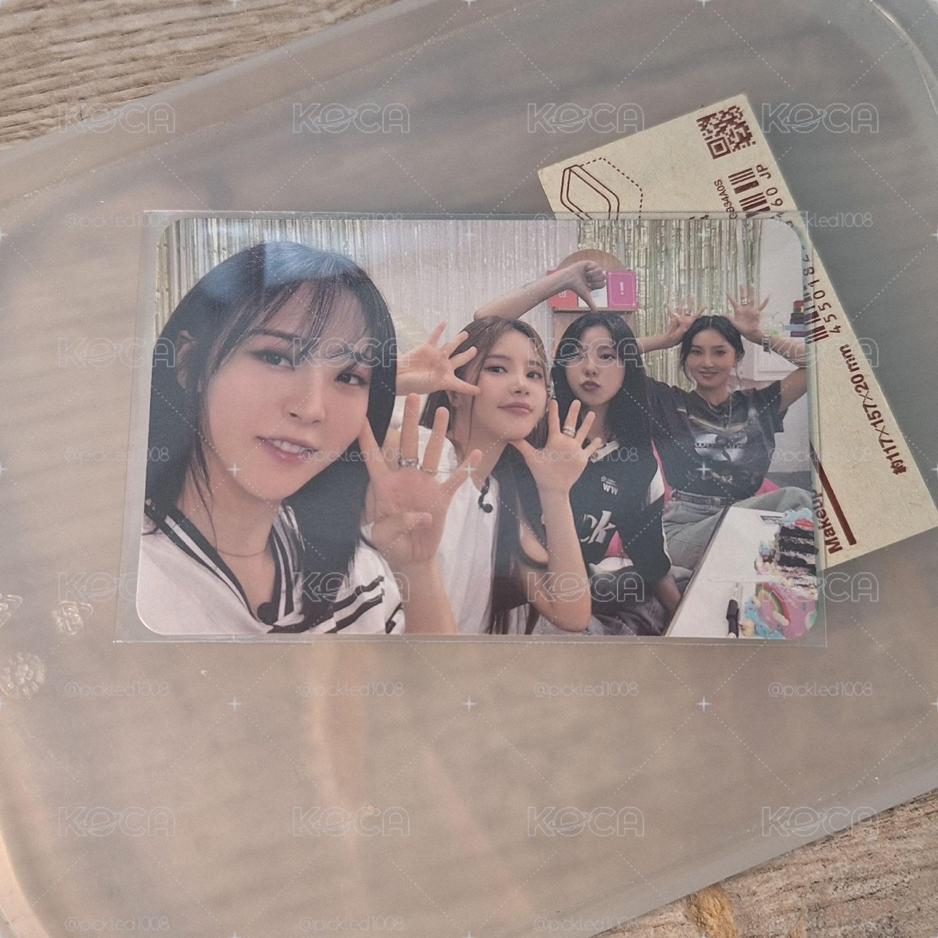 mamamoo 木棒特典團卡