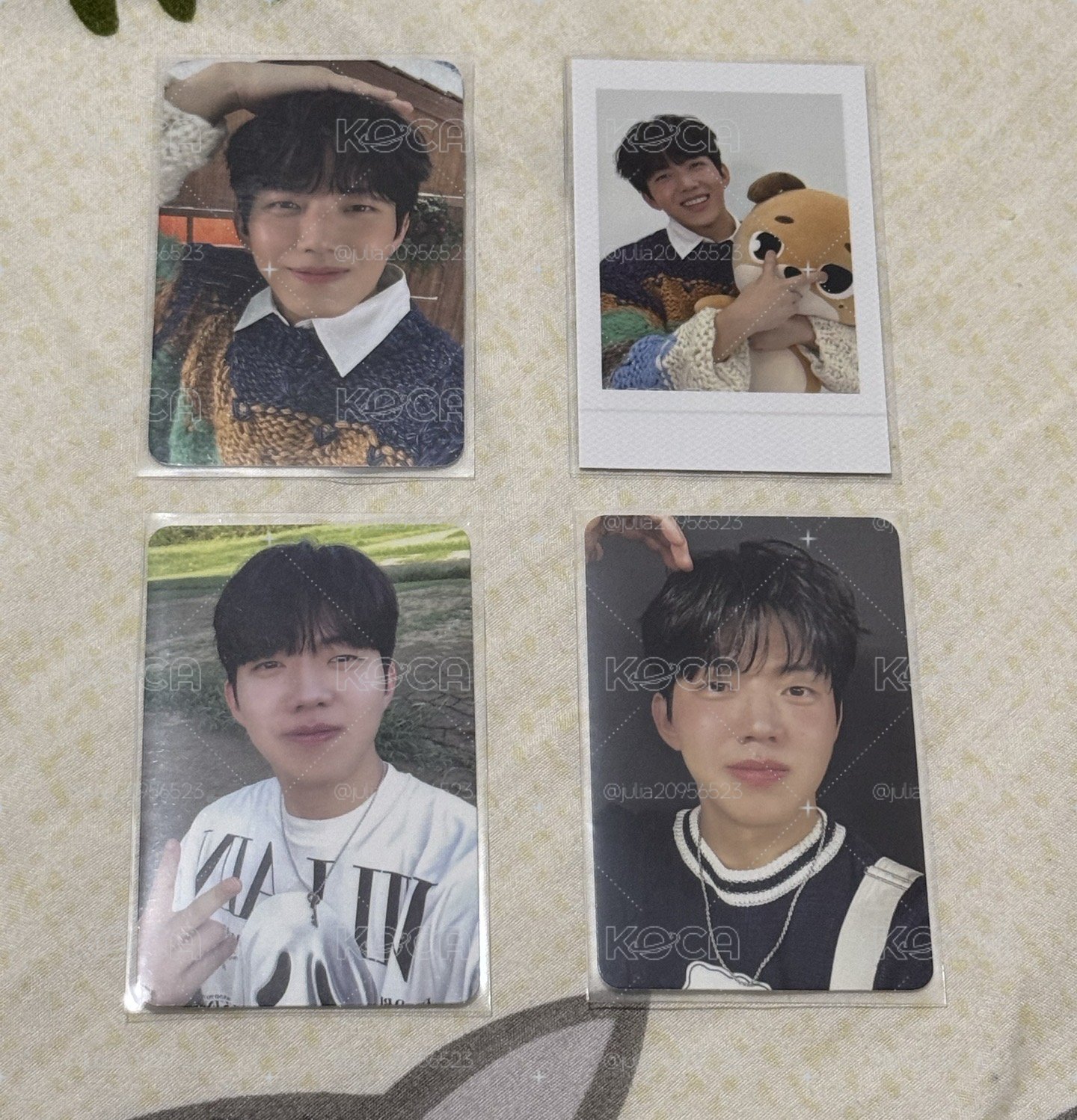 DAY6度云 摸頭滿額卡+巨娃拍立得+高陽場 Day1+Day2入場卡 （四張不拆）