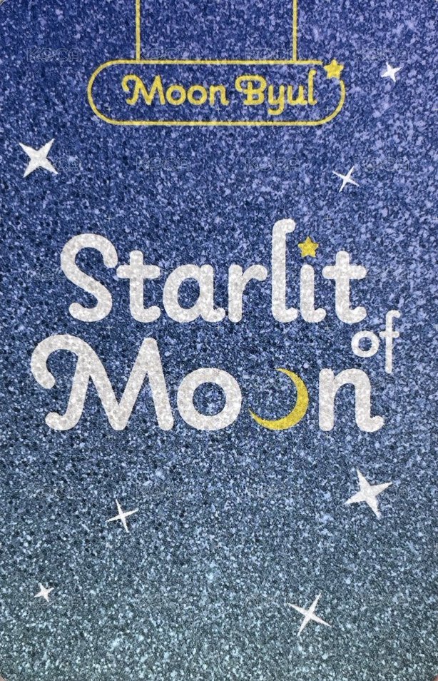 Starlit of Moon Figure Bizent 特典卡  背面