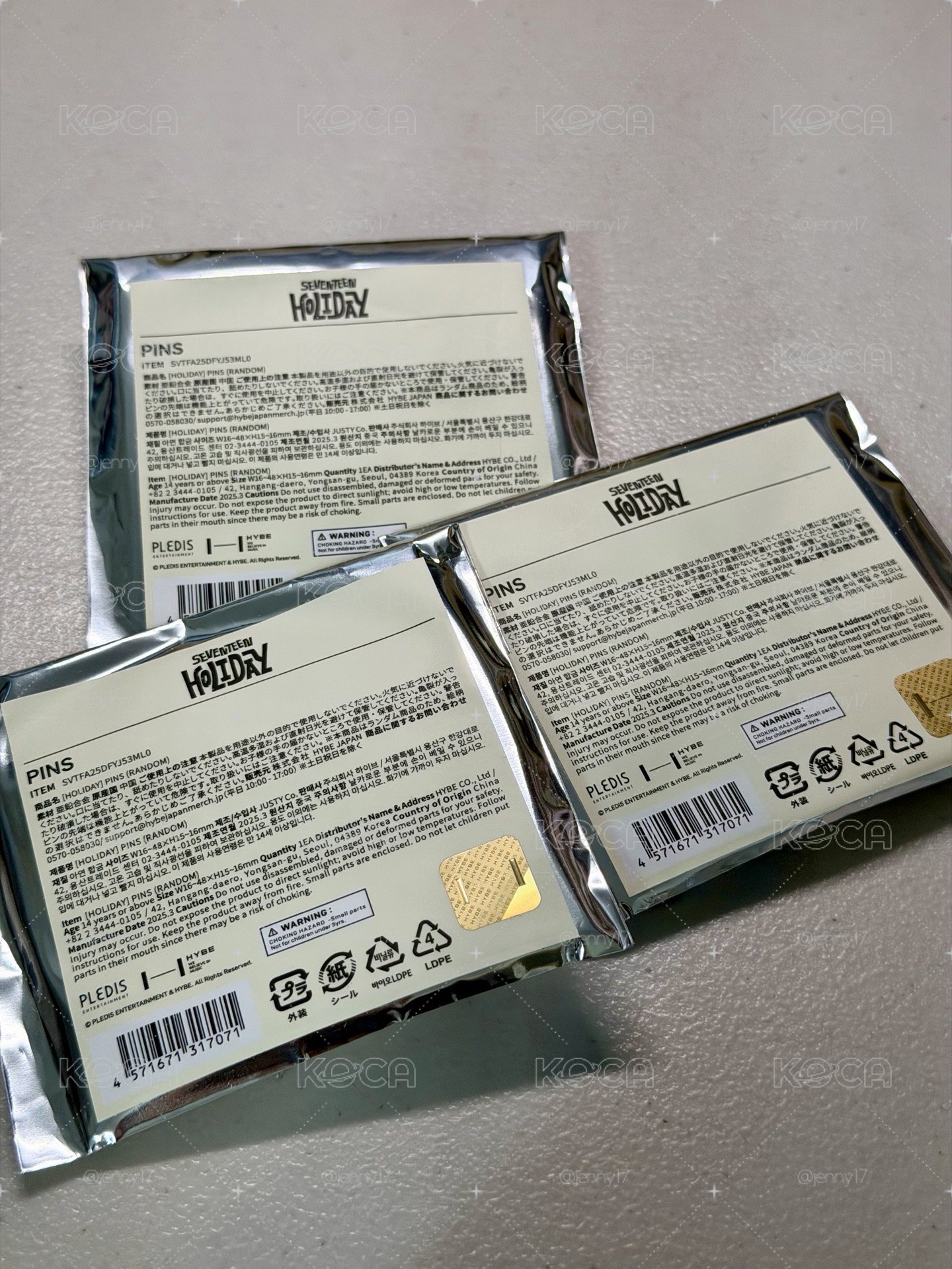holiday 姓名徽章 未拆 隨機