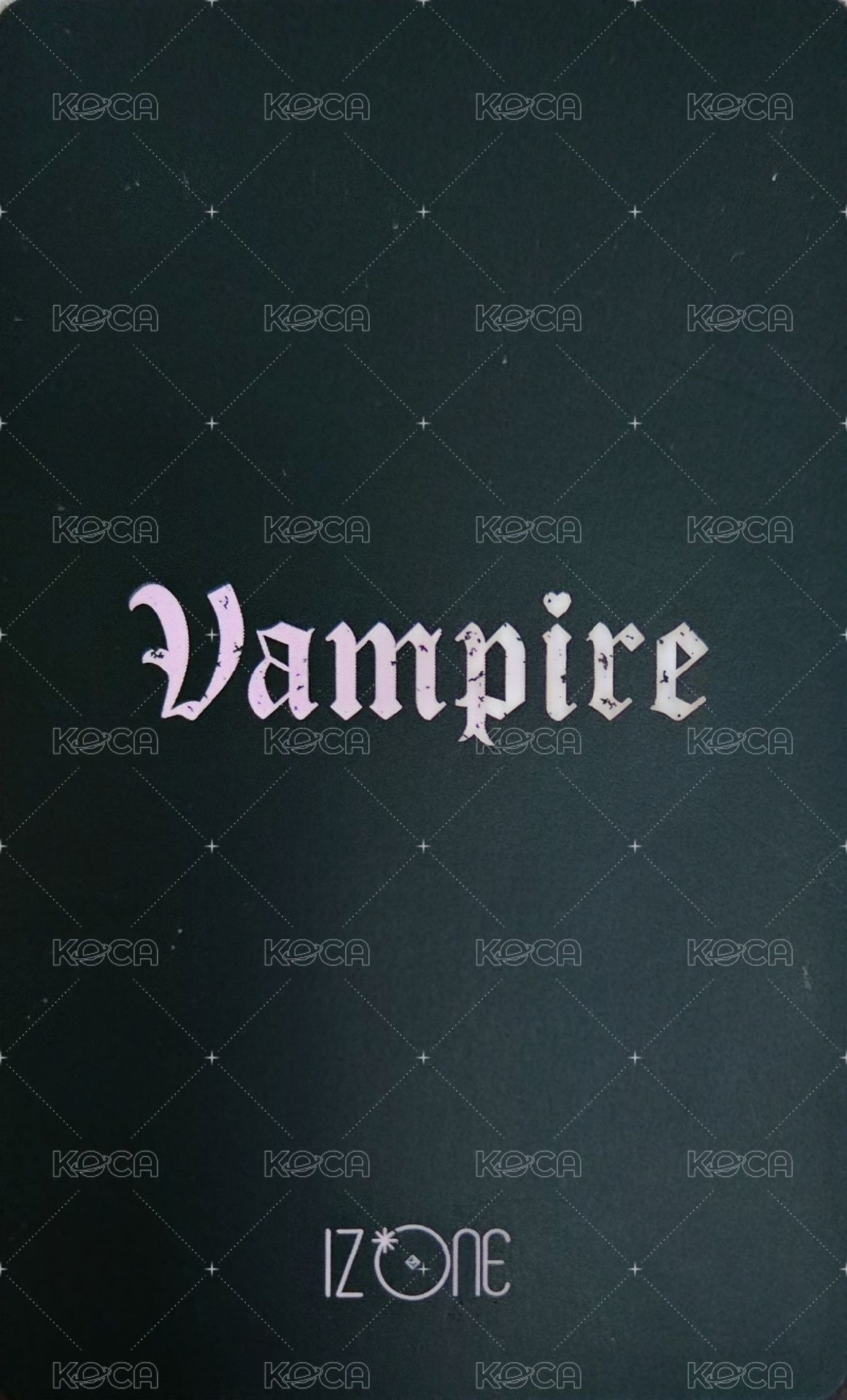 Vampire 隨機卡 012 背面