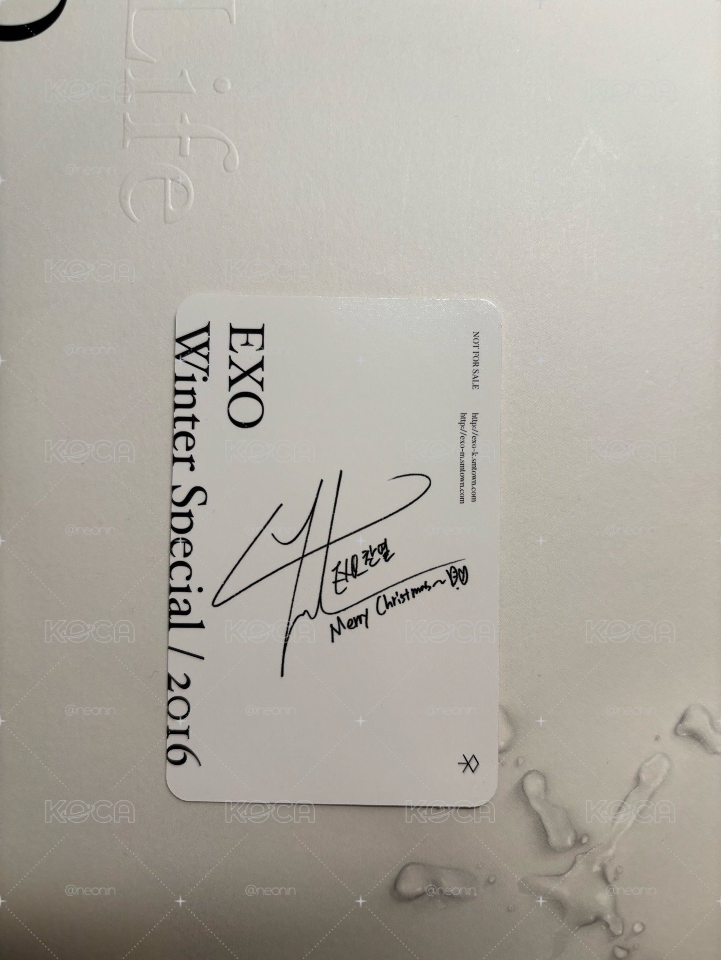 EXO 燦烈 小卡 全專 全新 無損