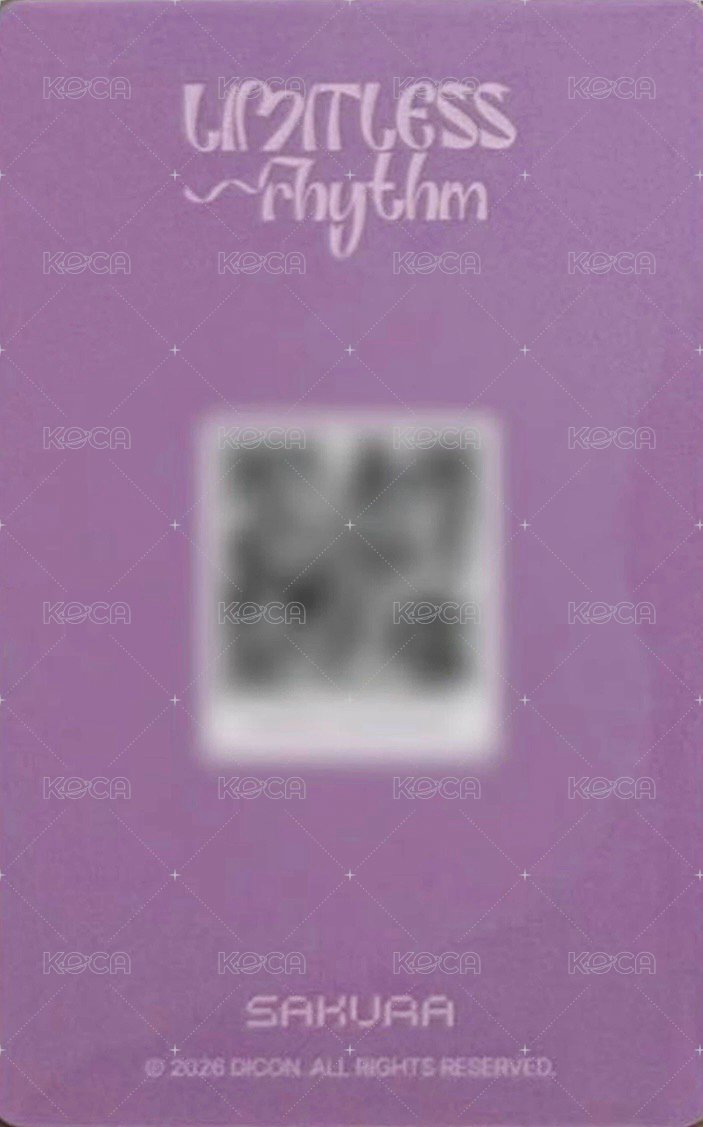 DICON N°32 A版 雜誌卡  背面