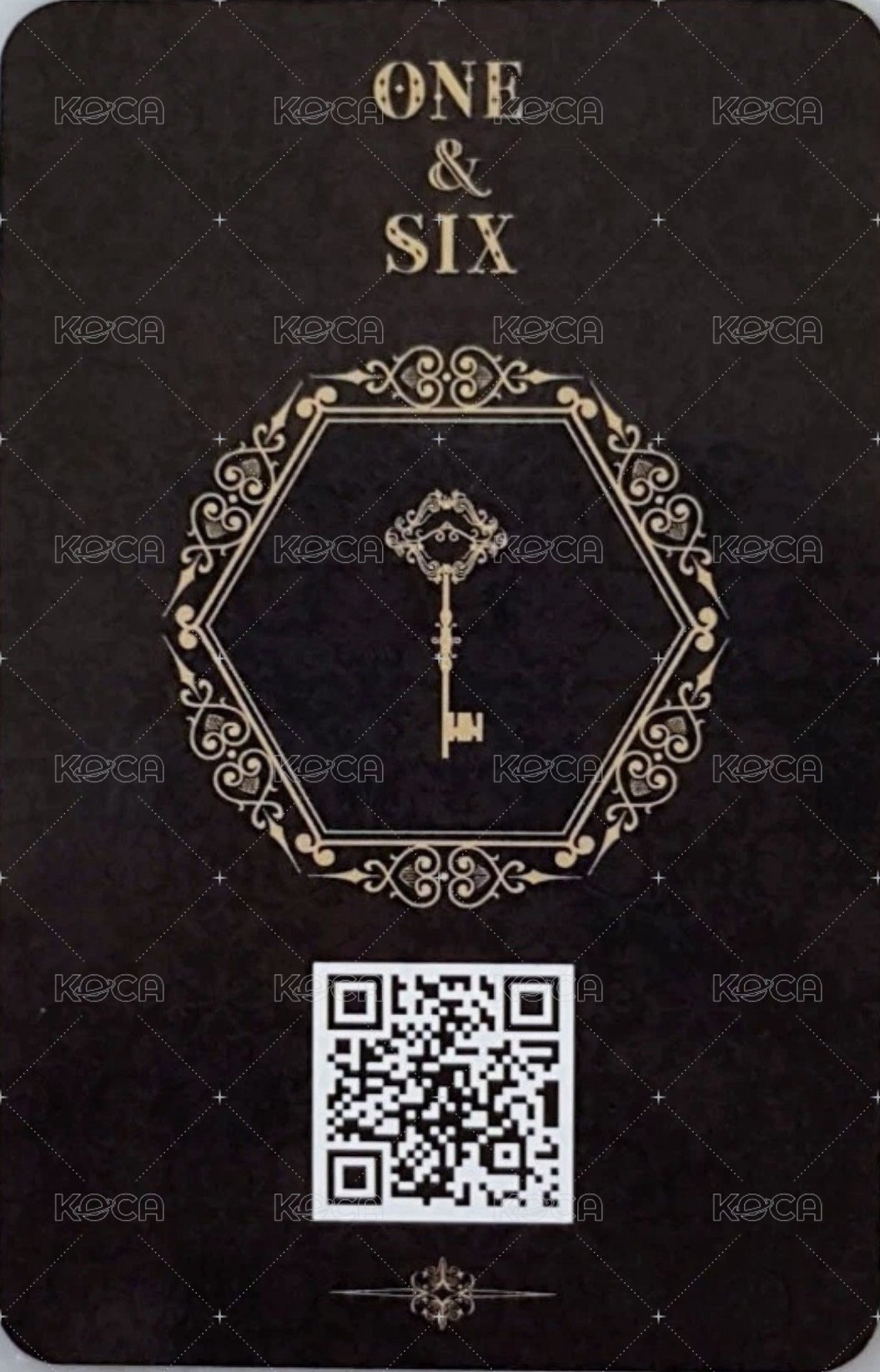 迷七 專輯卡  背面