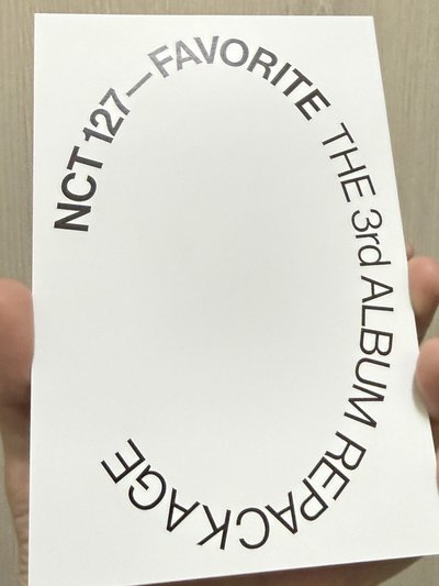 廷祐FAVORITE專輯明信片