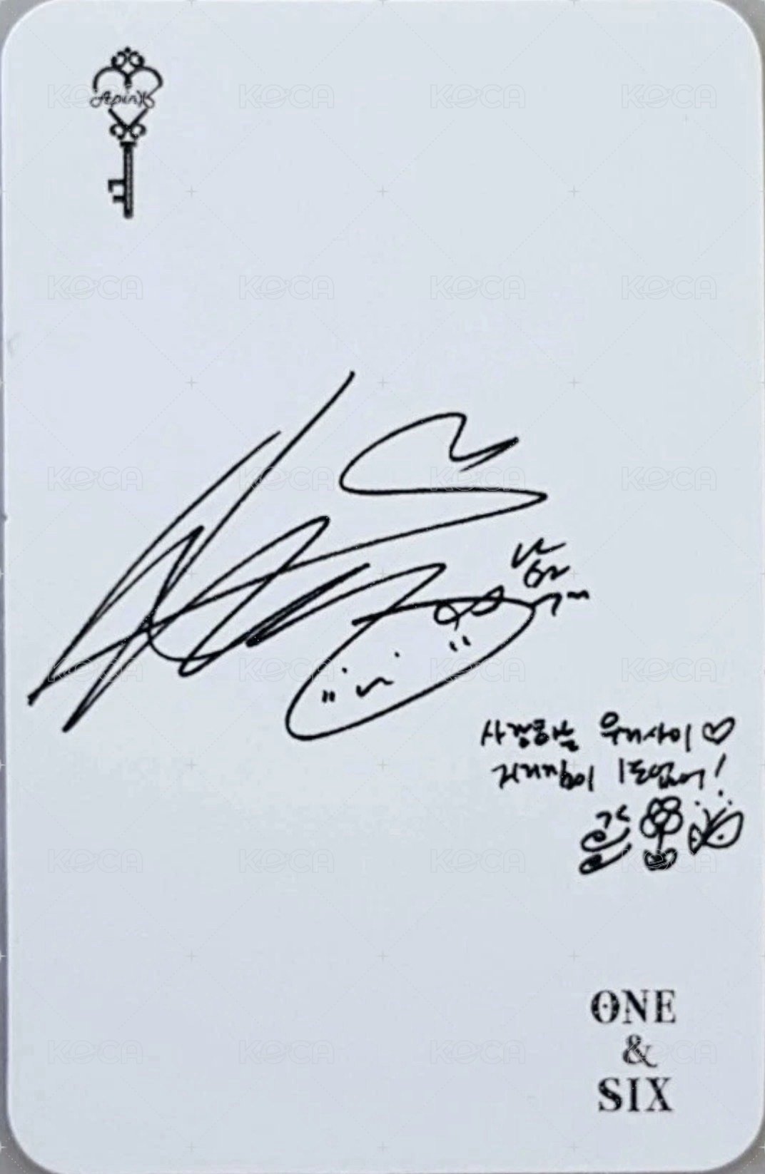 迷七 專輯卡  背面