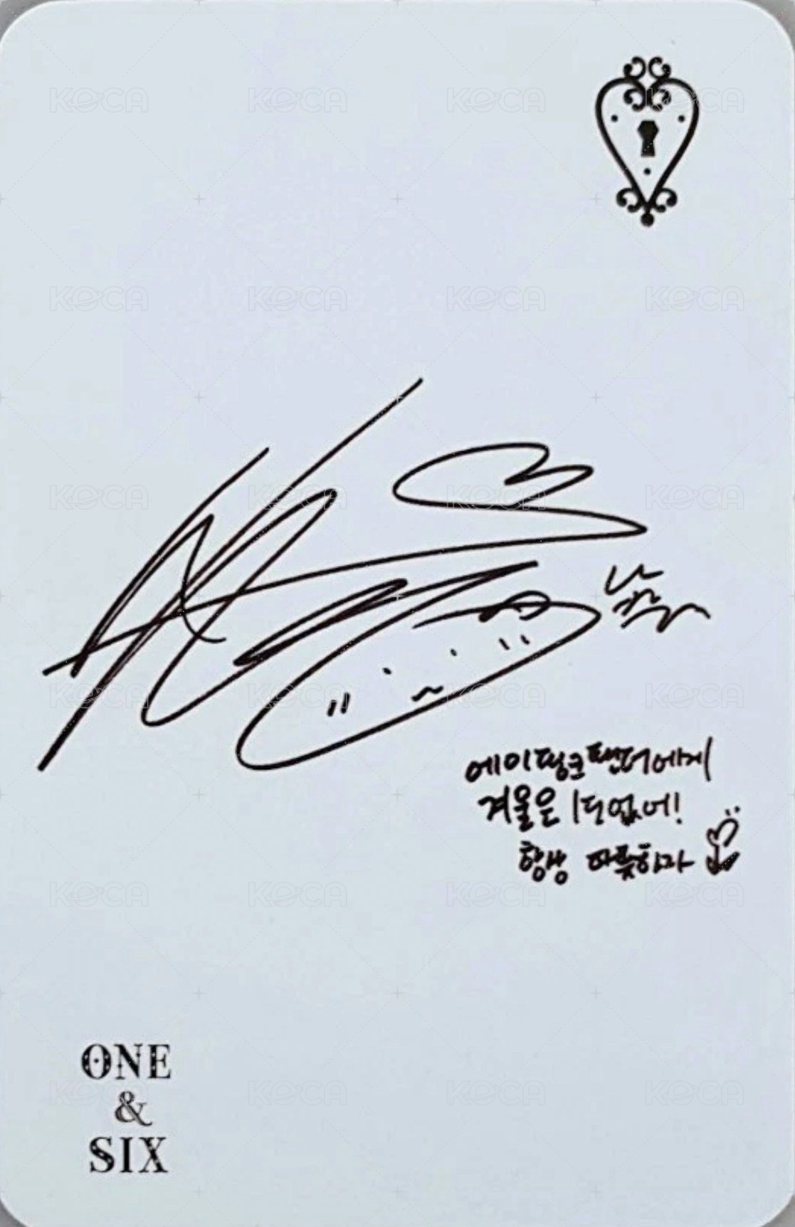 迷七 專輯卡  背面