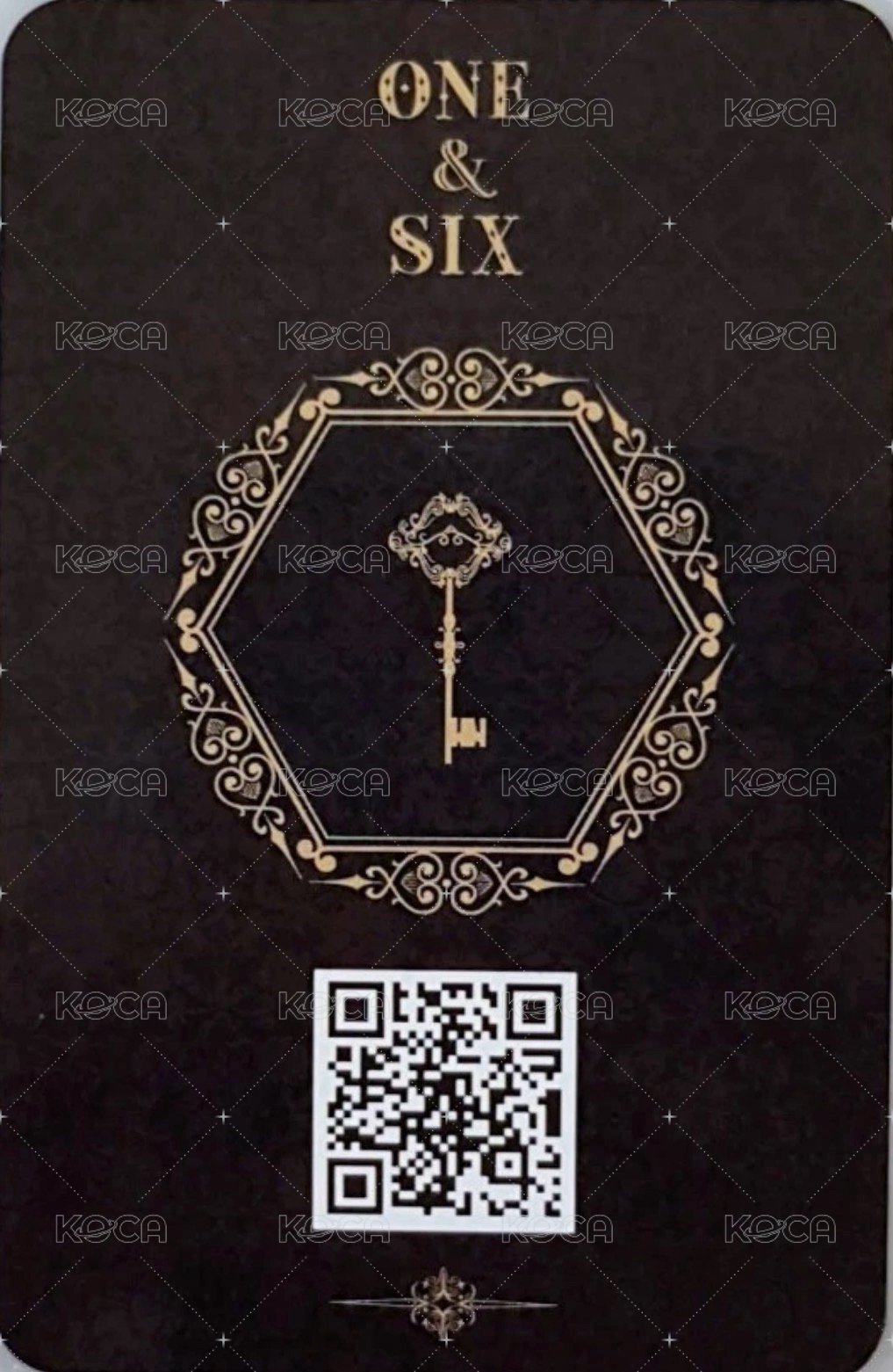 迷七 專輯卡  背面